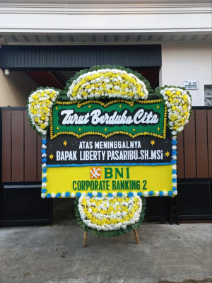 Papan Bunga Duka di Grogol