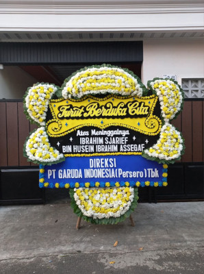 Papan Bunga Duka di Grogol