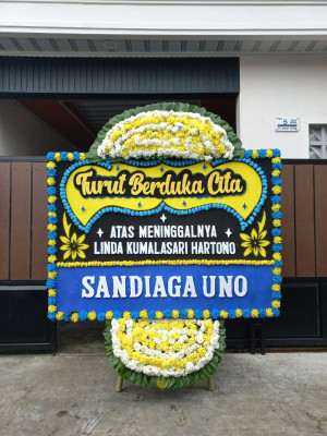 Papan Bunga Duka di Grogol